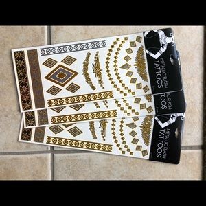 Metallic Flash Tattoos